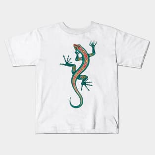 Green Lizard Kids T-Shirt